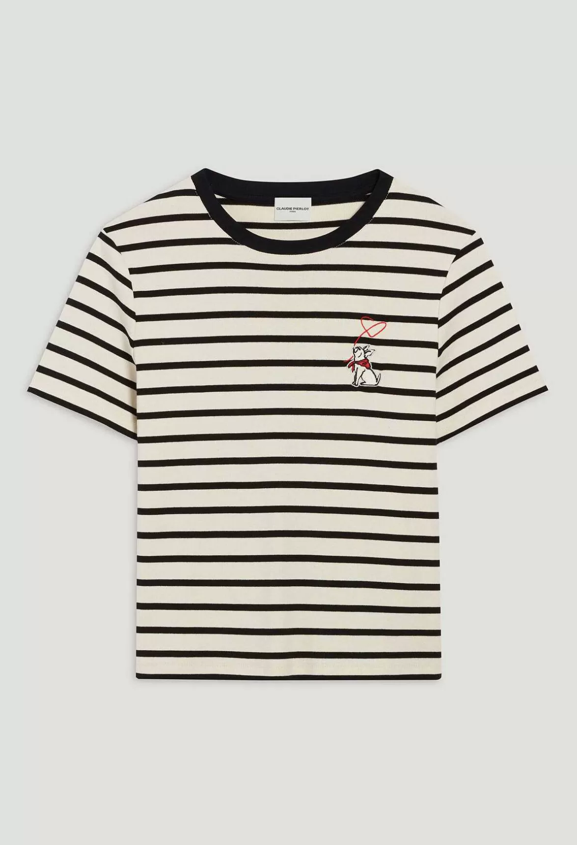 Claudie Pierlot Two-Tone Stripy Breton T-Shirt*Women T-Shirts