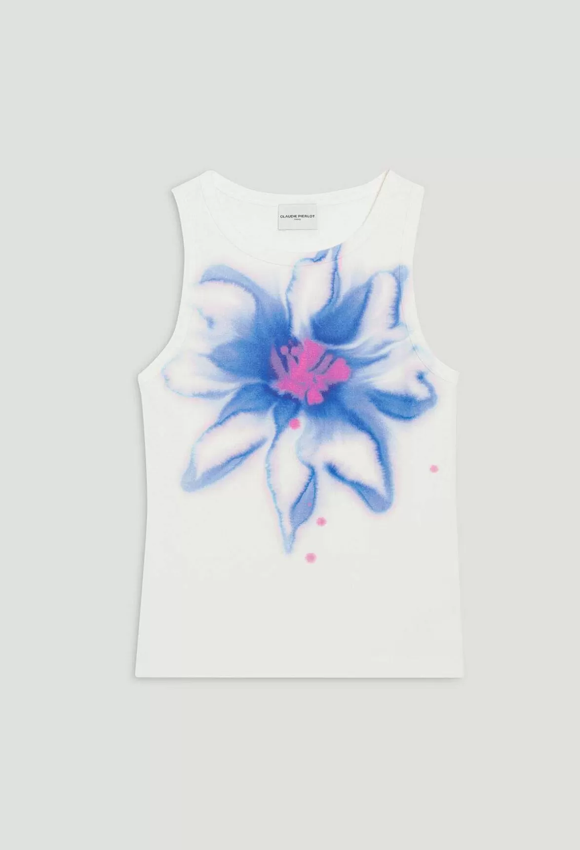 Claudie Pierlot Vest Flower Print*Women T-Shirts