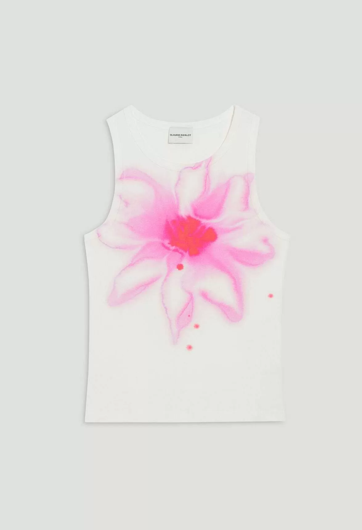 Claudie Pierlot Vest Flower Print*Women T-Shirts