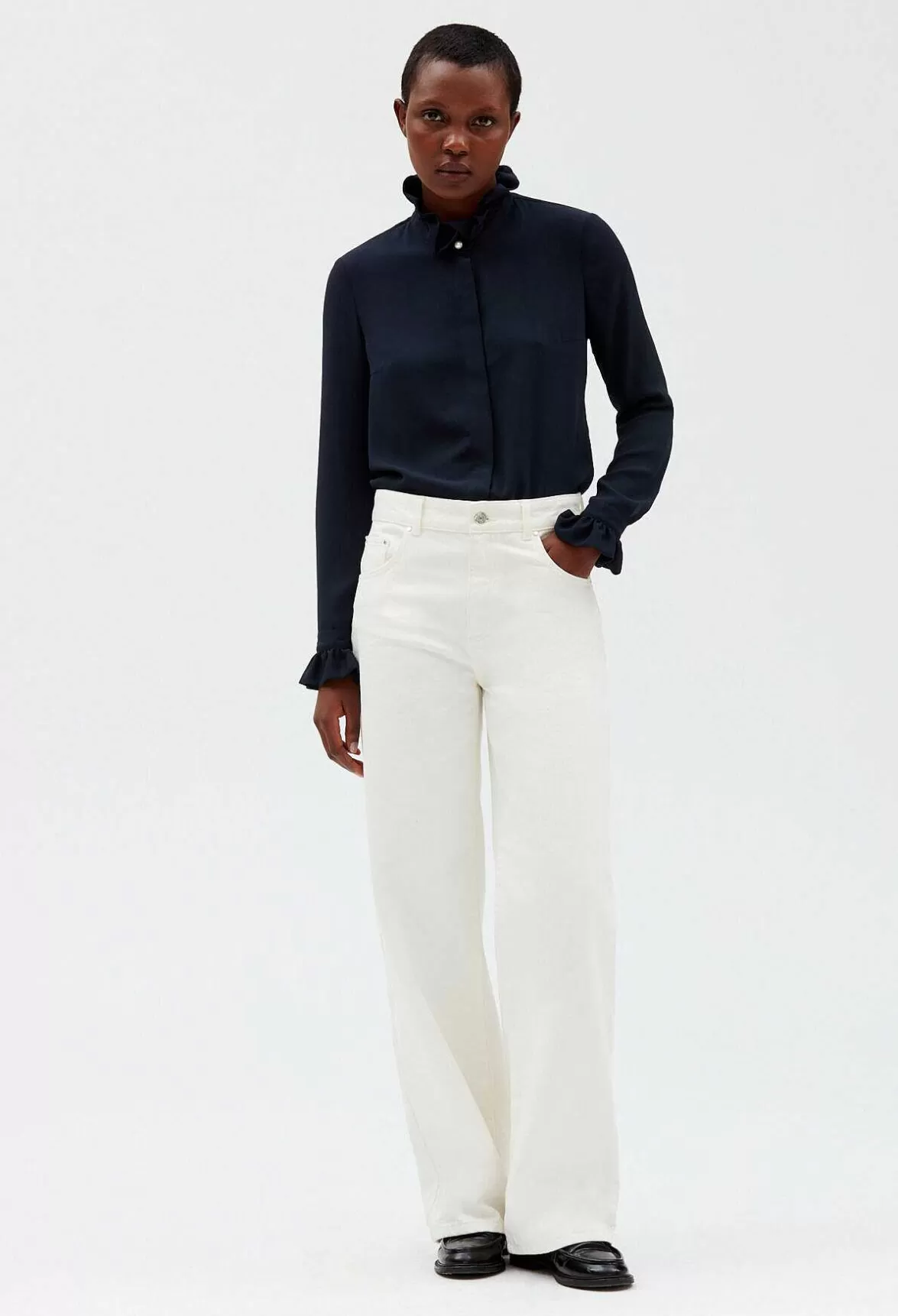 Claudie Pierlot Victorian Collar Blouse*Women Tops And Shirts