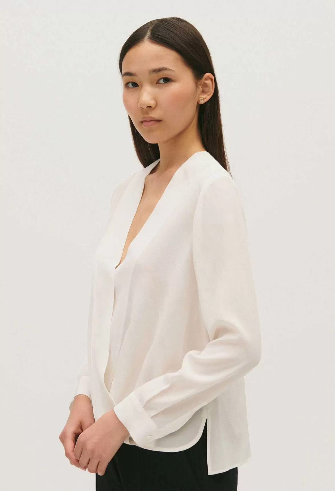 Claudie Pierlot V-Neck Blouse*Women Tops And Shirts