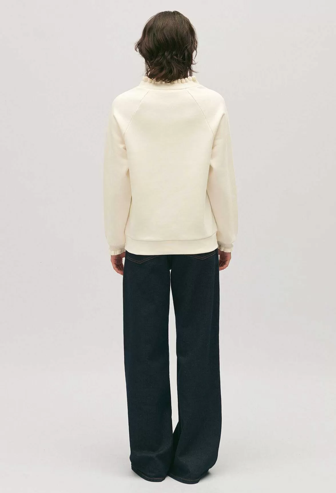 Claudie Pierlot White Jumper*Women Sweaters And Cardigans