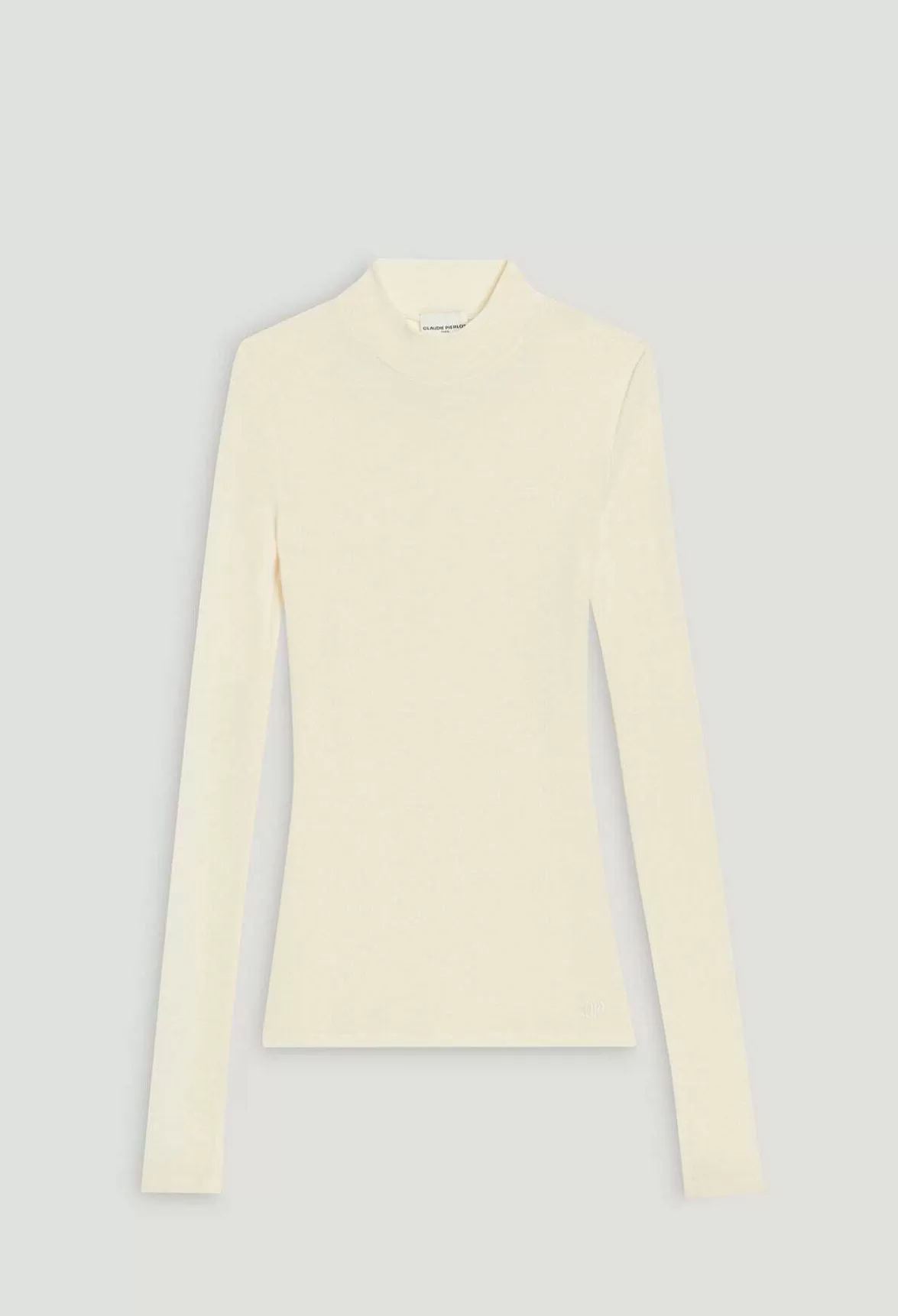 Claudie Pierlot Wool Top With High Neck*Women Sweaters And Cardigans